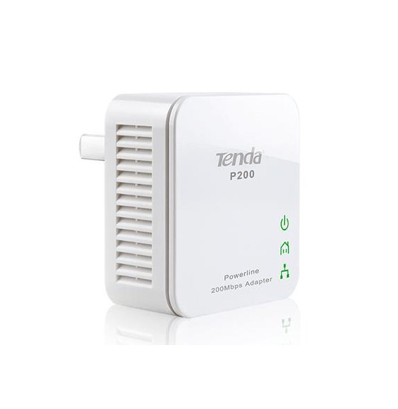  P200 POWERLINE 200M TENDA P200 MINI ADAPTER CON HOME PLUG  - GARANZIA